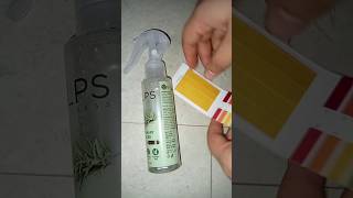 ALPS goodness rosemary water pH test sorts youtubeshorts [upl. by Vaclava]