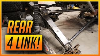 CJ7 Rear Triangulated 4 Link Suspension Build [upl. by Natalie996]