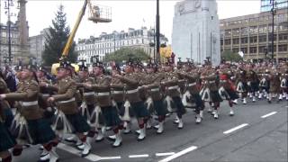 Home Coming Parade 2nd Battalion The Regiment of Scotland 2 Scots [upl. by Atinyl]