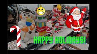 Meadowlands Flea Market December 2023 Happy Holidays [upl. by Luoar168]