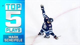 Top 5 Mark Scheifele plays from 201819 [upl. by Relly]