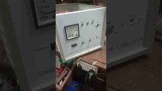 Servo stabilizer new short youtube shortsvideo mistikhan8365 [upl. by Gierc217]