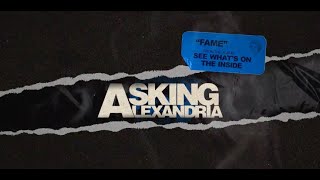 Asking Alexandria  Fame Official Visualizer [upl. by Milzie]