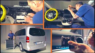 VClass Radio Upgrade How to Remove amp Install Your MercedesBenz Vito Radio [upl. by Meryl]