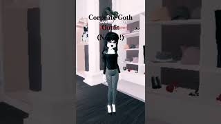 Corp goth outfitno vip [upl. by Rorie209]