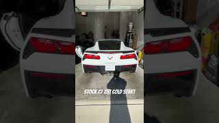 Stock 2015 C7 Z51 Cold Start corvette corvettefans coldstart v8 vette c7corvette corvettelife [upl. by Laehcar]