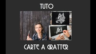 Tout savoir sur la CARTE A GRATTER [upl. by Eikram]