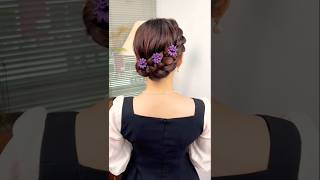 updos for medium hair wedding updohairstyle updos short viral ytshorts [upl. by Lleon39]