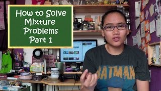 Mixture Problems Part 1  Basic Concept  Civil Service Exam Review [upl. by Nilac]