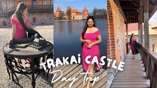 Day trip to Trakai castle from Vilnius  visiting beautiful castle in Lithuania [upl. by Wes]