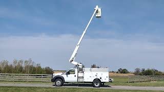 4x4 Bucket Truck 2012 Ford w 36 Altec AT200A [upl. by Ellette]