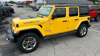 2020 Jeep Wrangler Unlimited Sahara 4x4 [upl. by Bobker]