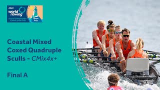 2024 World Rowing Beach Sprints Finals  Coastal Mixed Coxed Quadruple Sculls  Final A [upl. by Assin]