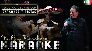 KARAOKE Luis Miguel  Medley Ranchero [upl. by Reimer]