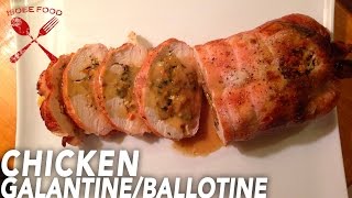 Chicken Galantine Ballotine  Isobe Food [upl. by Teferi821]