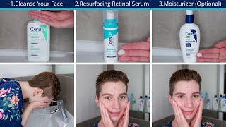 How to use CeraVe Resurfacing Retinol Serum [upl. by Mencher542]