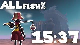 1537 TheBigCatch Speedrun  AllFish [upl. by Nahtannhoj]