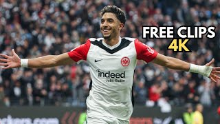 Omar Marmoush Eintracht Frankfurt Free Clips For Edits  No Watermark Scene Pack  1080p [upl. by Geiger]