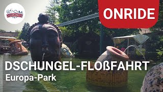 DschungelFloßfahrt EuropaPark OnRide 2021 MitfahrVideo [upl. by Yeneffit103]