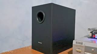 Philips MCD1165 Subwoofer Test [upl. by Slavic]