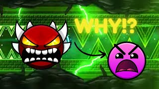 Why was Natural Disaster UNRATED  Geometry Dash [upl. by Hgielrak]