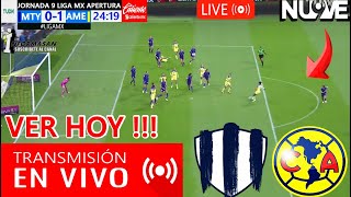 América vs Monterrey En Vivo DONDE VER A QUE HORA JUEGA AMERICA VS MONTERREY Femenil Liga México [upl. by Edbert895]