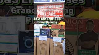 JampJ Enterprises Grand Opening Pa Promo  Located St Brgy Pating Masbate city [upl. by Aivilys717]