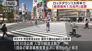 ロックダウン1カ月半で「経済損失15兆円」試算2021年8月18日 [upl. by Abba781]