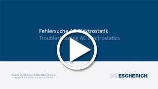 Fehlersuche AC Elektrostatik  Troubleshooting AC Electrostatics [upl. by Lenahc]