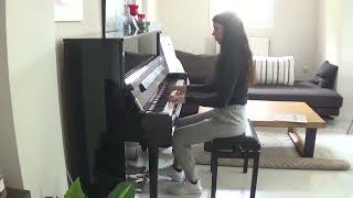 Aikaterini Myrto Tsimpiri piano BURGMULLER 25 easy Studies op 100 Ballade [upl. by Linehan]