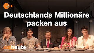 So sind sie reich geworden Fünf Millionäre gewähren seltene Einblicke  ZDFzeit [upl. by Klarrisa]