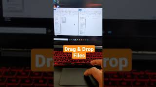 How to Drag and Drop with touchpad in windows 10 Laptop [upl. by Aliuqehs]