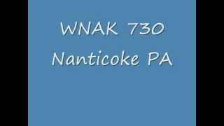 WNAK 730 Nanticoke PA 2004 [upl. by Ahsital677]