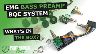 EMG BQC System 3 Band Bass Preamp What’s In The Box A CloseUp Look [upl. by Aihsile]