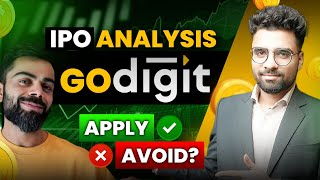 Go Digit General Insurance Limited IPO  Apply or avoid  Go Digit General Insurance Limited [upl. by Adlin]