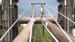 Slammer Front Seat onride HD POV Thorpe Park [upl. by Smailliw]