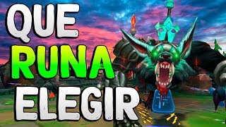 ¡¿QUE RUNA ELEGIR  ESTO ESTA MUY ROTO  LoL  SeVenJungle [upl. by Annavaj]