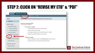 How to Resubmit a Revised PDF in ProQuest Thesis and Dissertation [upl. by Lorin352]