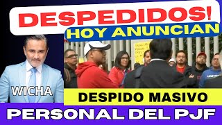 DESPIDO MASIVO DE TRABAJADORES DEL PODER JUDICIAL [upl. by Iruy435]