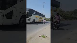 Waraich Express higer double glass bus Bhakkar time Bhakkar arrival [upl. by Notecnirp]