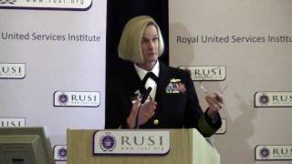 Vice Admiral Carol Pottinger on Women in Defence [upl. by Einafit]