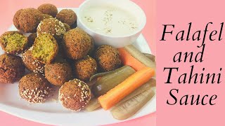 Making of Falafel and Tahini Sauce and the Mistake I MadeEnglish subtitles [upl. by Gibb]