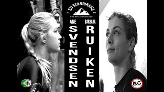 BJJ Scandinavia NoGi Open 2019 Ane Svendsen vs Barbara Ruiken [upl. by Lee]