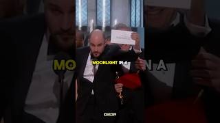 The Oscars Biggest Blunder La La Land vs Moonlight MixUp shorts [upl. by Hairaza]