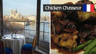 The Authentic Chicken Chasseur  poulet sauté chasseur [upl. by Lednic]