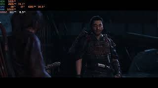 Lenovo LOQ 15 2024  RTX 4050 i5 12450hx Testing Ghost of Tsushima High preset [upl. by Crystie]