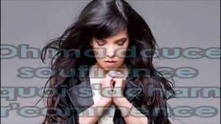 Indila  Derniere Danse instrumental karaoke with lyrics [upl. by Imuya]