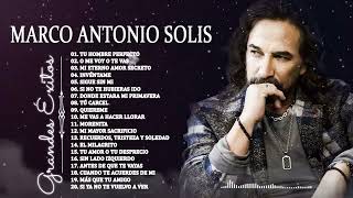 MARCO ANTONIO SOLIS SUS MEJORES CANCIONES ROMANTICAS LAS 20 GRANDES ÉXITOS DE MARCO ANTONIO SOLIS [upl. by Arahsit]