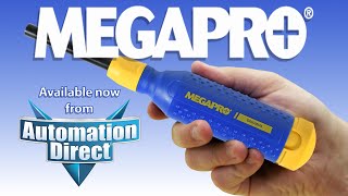 Megapro MultiBit Screwdrivers  from AutomationDirect [upl. by Paviour935]