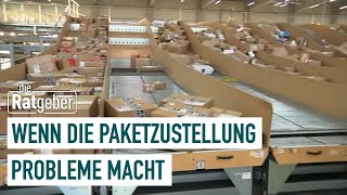 Massive Probleme bei Paketzustellungen  Die Ratgeber [upl. by Nezam]